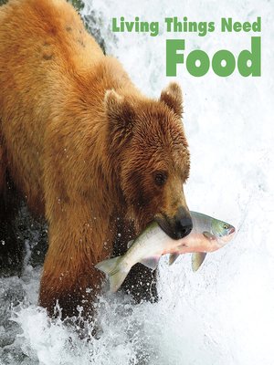 cover image of Living Things Need Food